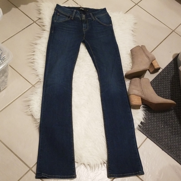 💕HUDSON💕 Beth Baby Boot Cut Triangle Flap Pocket - Picture 7 of 14